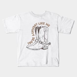 Cowboy Like Me Kids T-Shirt